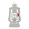 Feuerhand Outdoor Kerosene Fuel Lantern, German Made Weather Resistant Baby Special 276 Galvanized Hurricane Lamp for Camping or Patio, 10 Inches